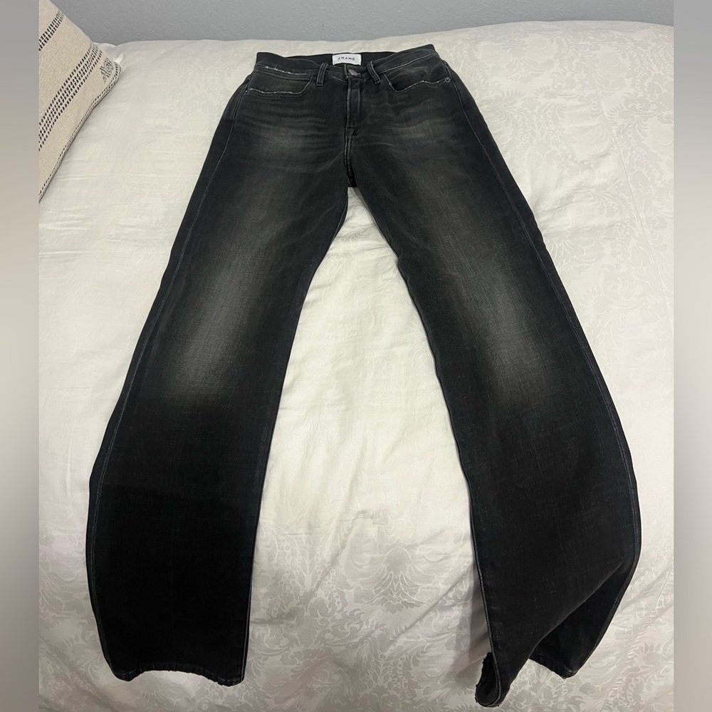 Frame Black Jeans